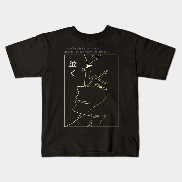 Kanojo, Okarishimasu ''CRYING FOR RAIN'' V3 Kids T-Shirt by riventis66